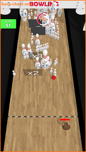 increasing bowling ball screenshot