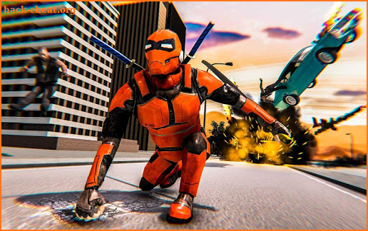 Incredible Grand Robot Hero Street Fighting screenshot