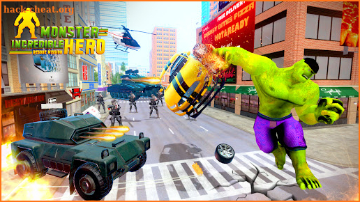 Incredible Monster Hero Smash City screenshot