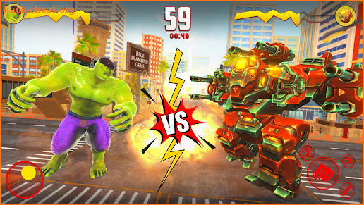 Incredible Monster Hero Smash City screenshot