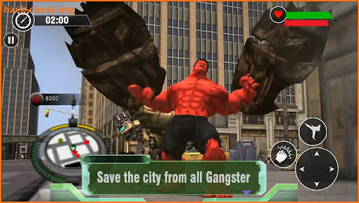 Incredible Monster : Red Hero screenshot