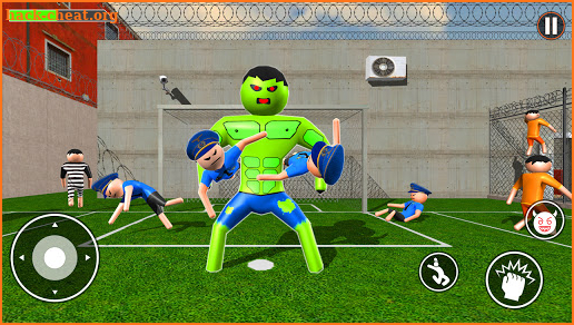 Incredible Monster Stickman Giant Hero Fighting screenshot