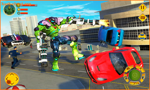 Incredible Monster Transform Robot Shooting Games screenshot