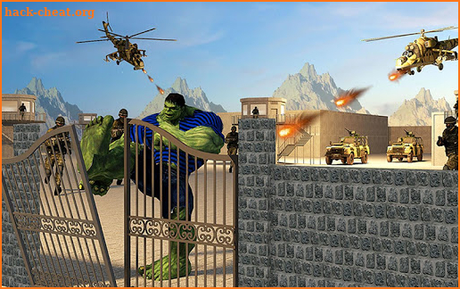 Incredible Monster VS US Army Prison Survival Game screenshot