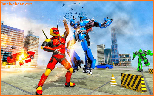 Incredible Super Ninja Robot Battle Games screenshot