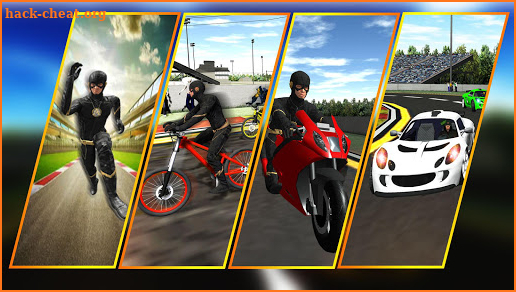 Incredible Superheroes Racing game screenshot