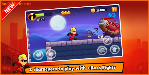 Incredibles Game 2 Adventure Runner screenshot