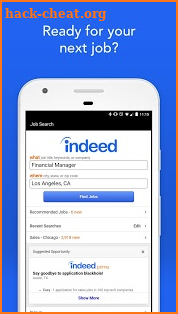 Indeed Job Search screenshot