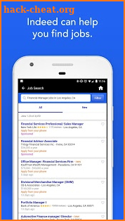 Indeed Job Search screenshot