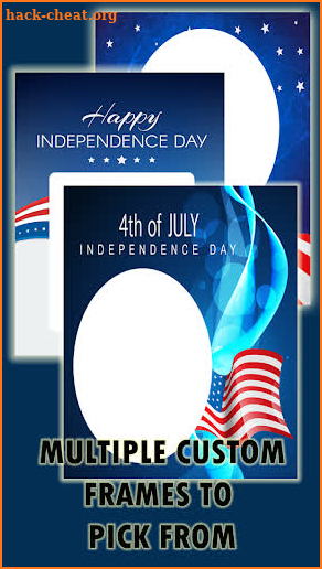 Independence Day, 4th Of July Photo Frames & Cards screenshot