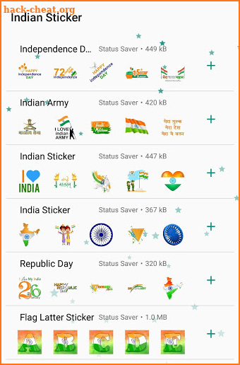 Independence day Sticker for Whatsapp - WASticker screenshot