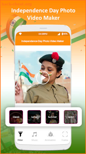 Independence Day Video Maker :15th Aug Video Maker screenshot