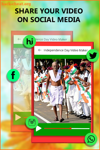 Independence Day Video Maker - Slideshow Maker screenshot