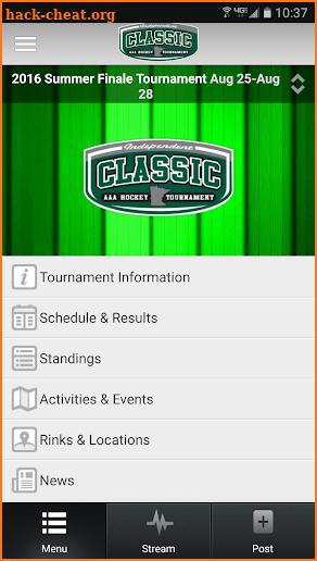 Independent Classic Tourney screenshot