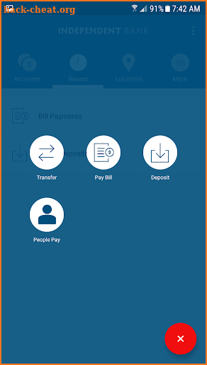 Independent Mobile Banking screenshot