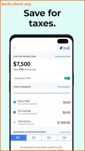 indi — Smart banking screenshot