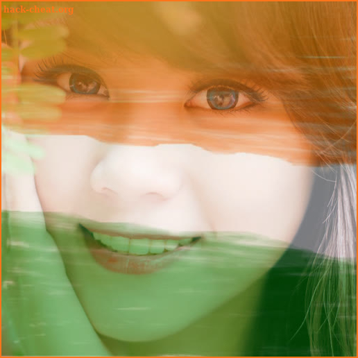 India Flag Photo DP & Name Letter Art screenshot