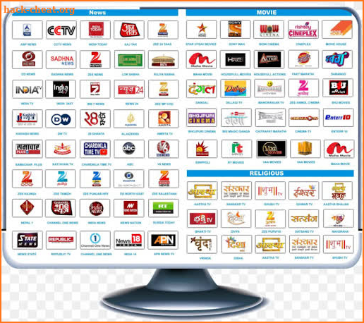 India Pakistan Live Tv Channels Guide screenshot