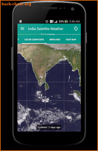 India Satellite Weather screenshot