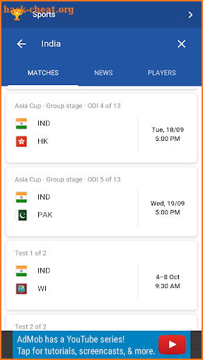 India vs Pakistan Asia Cup Live | Live Pak and Ind screenshot