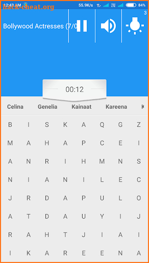 INDIA word search Game screenshot