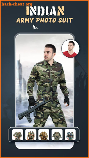 Indian Army Photo Suit - Commando Photo Suit screenshot