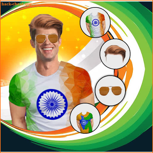 Indian Flag15 Aug Photo Editor - Faceflag Stickers screenshot