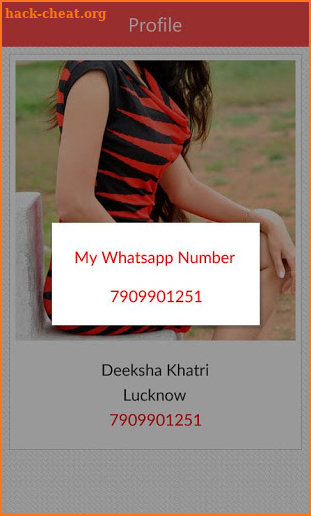 Indian Girls Mobile Number screenshot