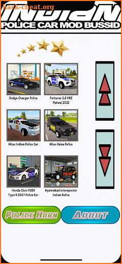 Indian Police Car Mod Bussid screenshot