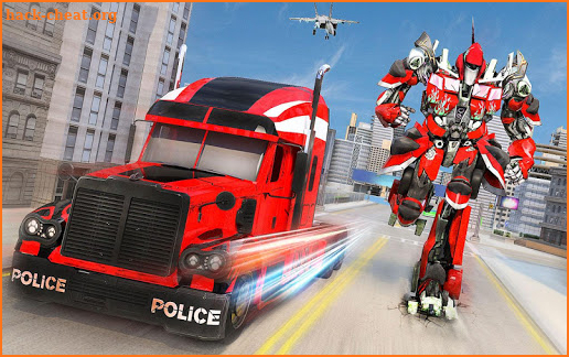 Indian Police Robot Transform Truck screenshot