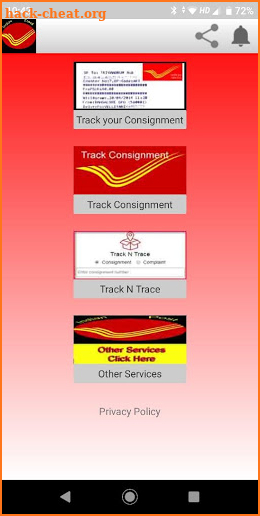 Indian Post Office App screenshot