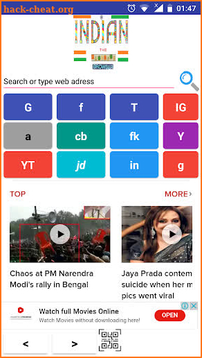 Indian - The Ultimate Browser Paid screenshot