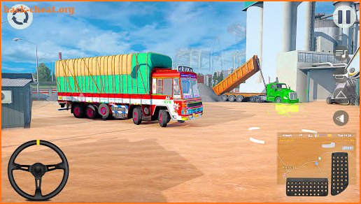 Indian Truck 3D Driver Simulator 2021: Truck Games screenshot