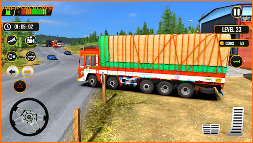 Indian Truck 3D: Modern Games screenshot