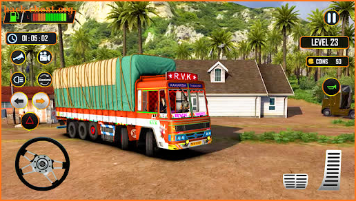 Indian Truck 3D: Modern Games screenshot