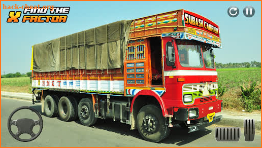 Indian Truck Driving Games 3D screenshot