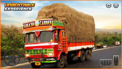 Indian Truck Driving Games 3D screenshot