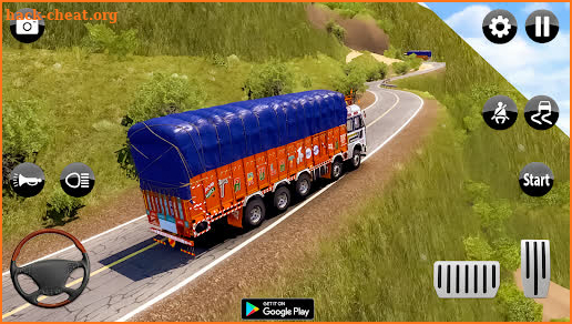 Indian Truck Offroad Simulator screenshot