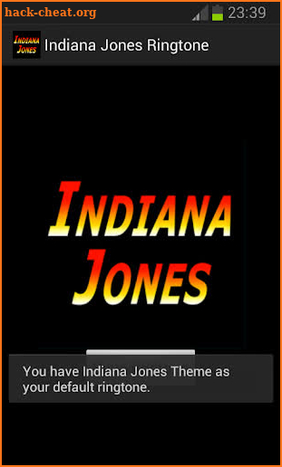 Indiana Jones Ringtone screenshot