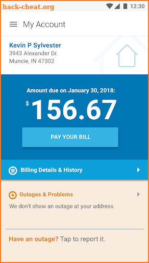 Indiana Michigan Power screenshot