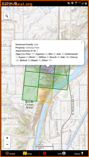 Indiana Mushroom Forager Map Morels Chanterelles screenshot