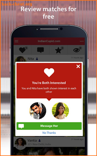 IndianCupid - Indian Dating App screenshot