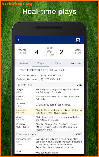 Indians Baseball: Live Scores, Stats, Plays, Games screenshot