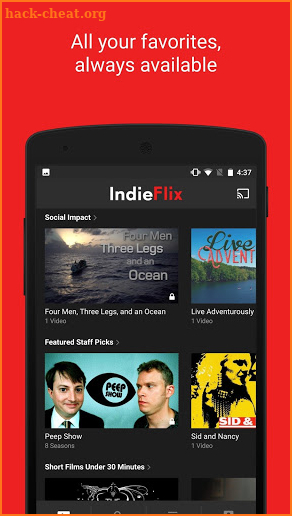 IndieFlix screenshot