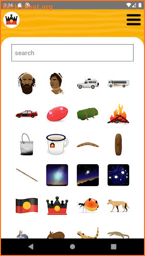 Indigemoji screenshot