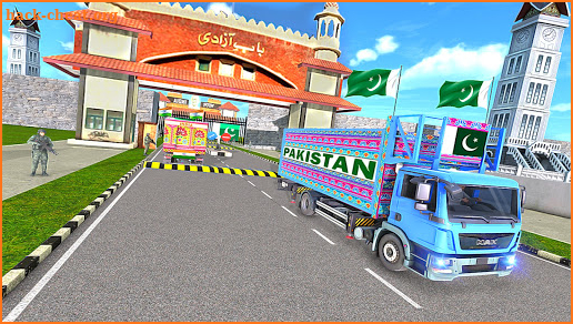 Indo Pak Truck Driver: Offroad Truck Driving Games screenshot