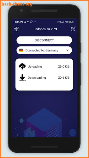 Indonesia VPN  Unlimited Fast Free Indonesian VPN screenshot