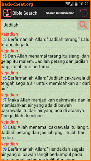 Indonesian English Audio Bible screenshot