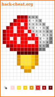 InDraw: Color by Number,Pixel Art,Sandbox Coloring screenshot