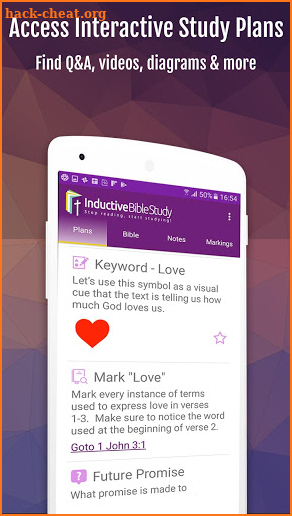 Inductive Bible Study, Commentary, Verses & Videos screenshot